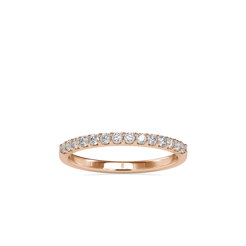 Shining Minimal Diamond Ring