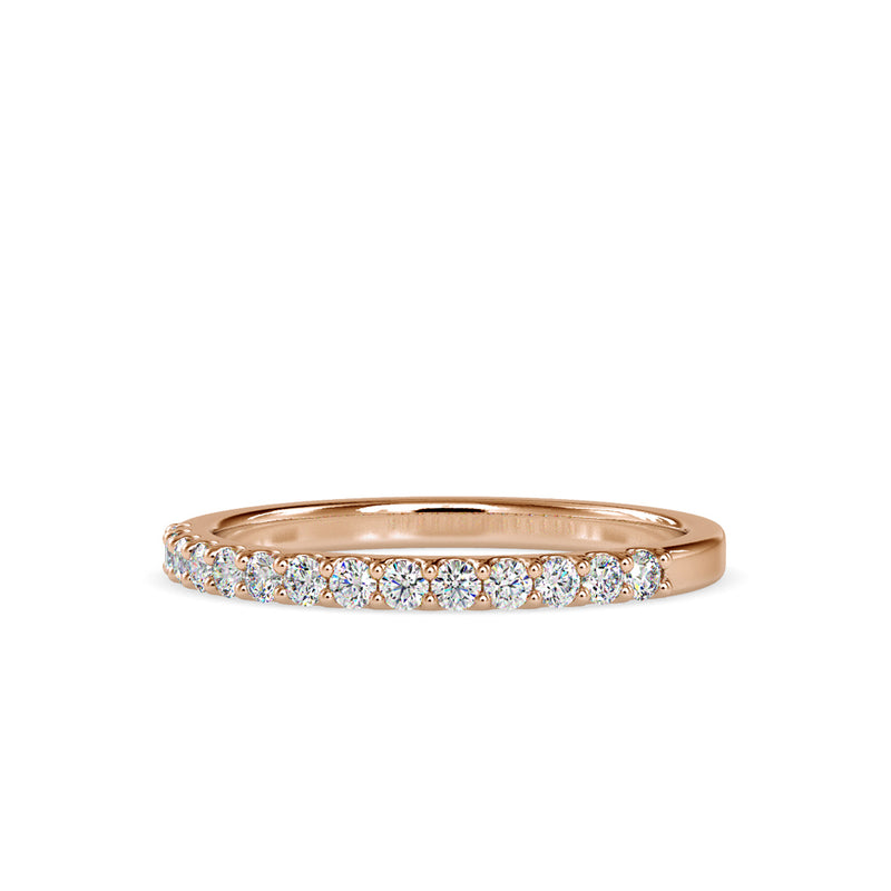 Shining Minimal Diamond Ring