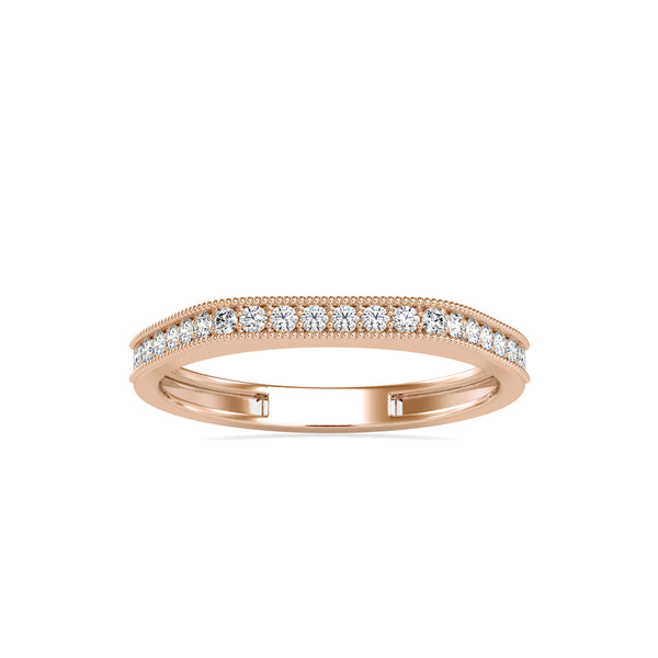 Glistening Classic Diamond Band Ring