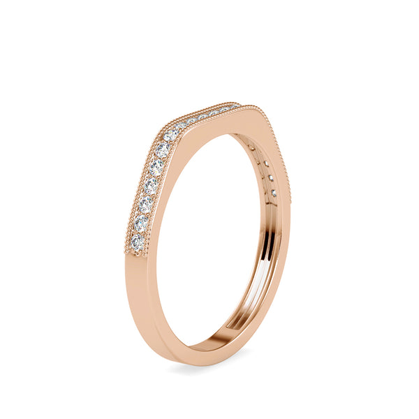 Glistening Classic Diamond Band Ring