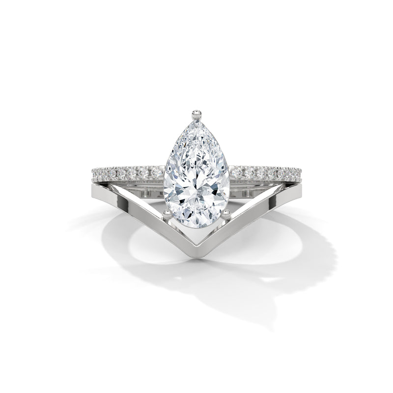 Eternal Sunshine Pear Shaped Diamond Ring