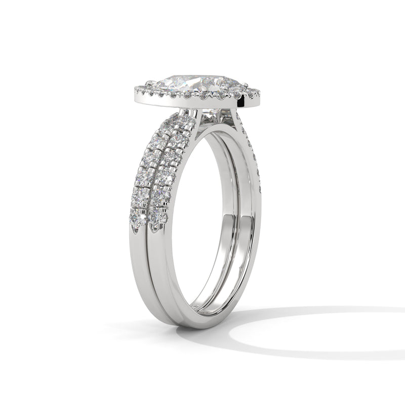 Imperial Pear Shaped Solitaire Diamond Ring